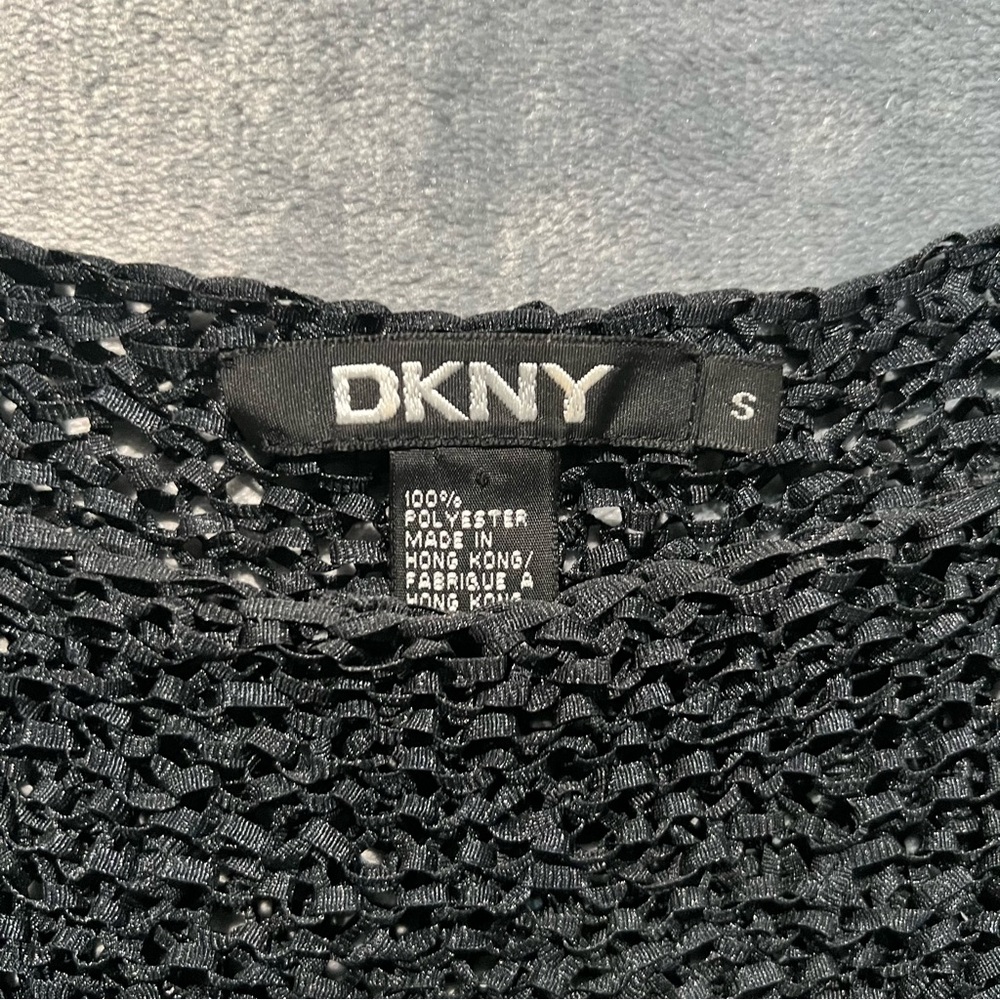DKNY Black Knit Top - Picture 3 of 6